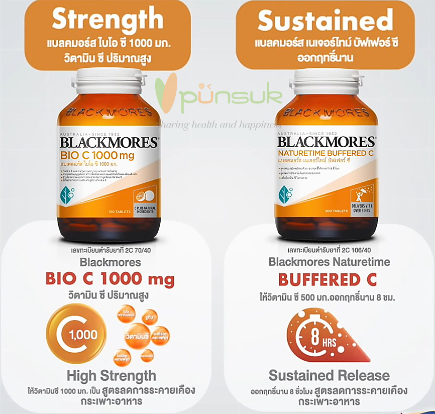Blackmores Vitamins Bio C 1000 Blackmores Naturetime Buffered C