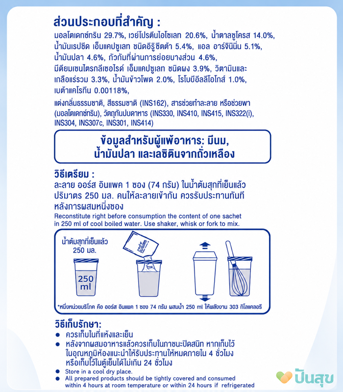 ORAL IMPACT 5ซองx74กรัม (370กรัม)