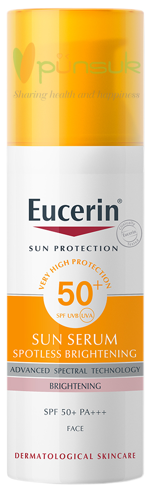 Eucerin SUN SPOTLESS BRIGHTENING SERUM SPF50+ PA+++ 50 ml.
