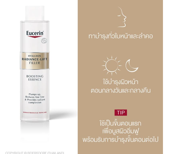 Eucerin Hyaluron RADIANCE-LIFT FILLER BOOSTING ESSENCE (100 ml.)