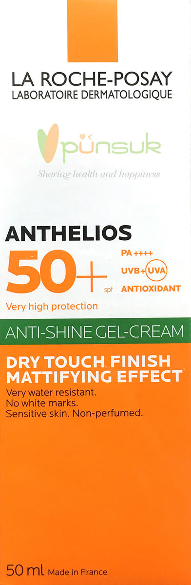 LA ROCHE-POSAY ANTHELIOS XL NON-PERFUMED DRY TOUCH GEL-CREAM SPF 50+ PA++++ (50 ml.)