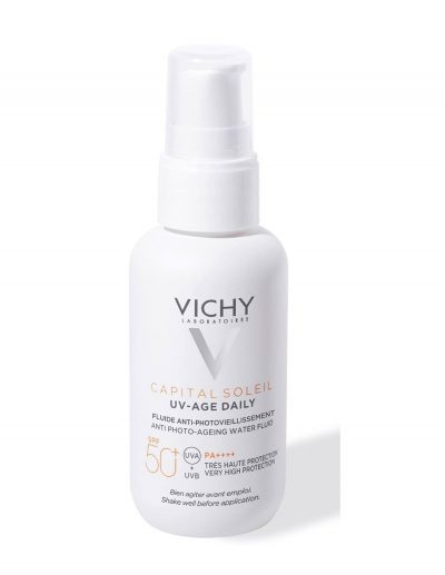 VICHY CAPITAL SOLEIL UV-AGE DAILY SPF 50/PA++++  40ML.