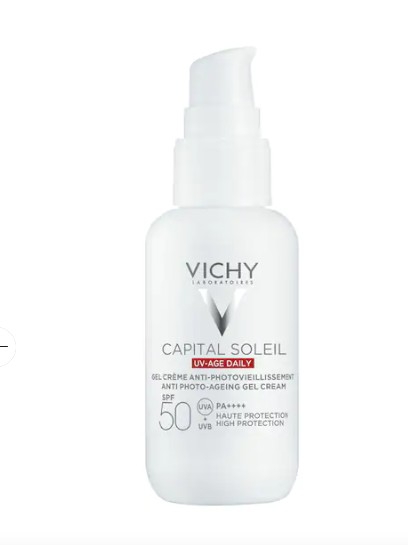 VICHY CAPITAL SOLEILUV AGE DAILY SPF 50/PA++++  50ml. 