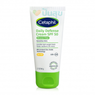Cetaphil Daily Defense Cream SPF50 ครีมกันแดด เพิ่มความชุ่มชื้น ลดความหมองคล้ำ 50 g.
