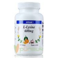 Lynae L-Lysine 600mg (100 Tablets)