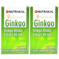 NUTRAKAL Ginkgo 60 (60 Tablets) x 2 กล่อง