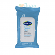 Cetaphil Gentle Skin Cleansing Wipes แผ่นเช็ดทำความสะอาดหน้าสูตรอ่อนโยน 25 แผ่น