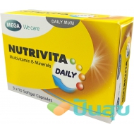 MEGA We Care NUTRIVITA DAILY (3x10 Softgel Capsules)