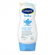 Cetaphil Baby Gentle Wash & Shampoo อาบน้ำนสำหรับผิวทารก ใช้ได้ตั้งแต่เส้นผมจรดปลายเท้า 230 ml