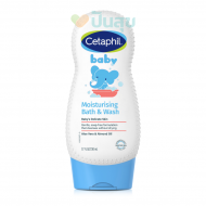 Cetaphil Baby Moisturising Bath & Wash ครีมอาบน้ำสูตรให้ความชุ่มชื้น สำหรับเด็ก 230 ml