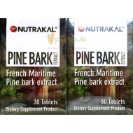 NUTRAKAL PINE BARK (2 x 30 Tablets)