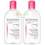 BIODERMA - Pack 2 - Sensibio H2O 500ml. + Sensibio H2O 500ml.