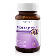 Vistra Forty Plus วิสทร้า โฟที พลัส (30 capsules)