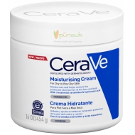 CeraVe Moisturising Cream เซราวี มอยซ์เจอร์ไรซิ่ง ครีม ครีมบำรุงผิวหน้าและผิวกาย ผิวแห้ง-แห้งมาก เนื้อเข้มข้น 16Oz / 454มล.