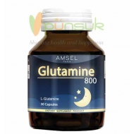 Amsel Glutamine 800 แอมเซล กลูตามีน 800 30 แคปซูล (Capsules)