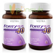 Vistra Forty Plus (30 capsules) x 2 ขวด