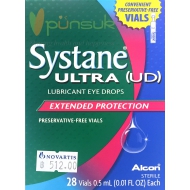 Systane Ultra (UD) ซิสเทน อัลทร้า ยูดี น้ำตาเทียม ไม่มีสารกันเสีย 0.5 มล.x 28 หลอด