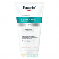 Eucerin DERMOPURE CLINICAL AMINO CLEANSING FOAM โฟมล้างหน้าลดปัญหาสิวและคุมมัน 150 ML