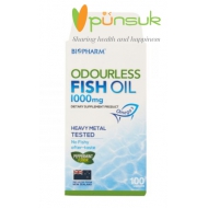 BIOPHARM Odourless Fish Oil 1000mg (100 Capsules)