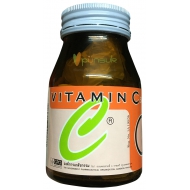 วิตามินซี 500 มิลลิกรัม องค์การเภสัชกรรม (GPO) Vitamin C 500 mg. 100 Tablets