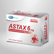 MEGA We care ASTAX 6 Astaxanthin 6mg (3x10 Softgel Capsules)