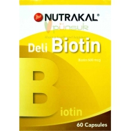 NUTRAKAL Deli Biotin (60 Capsules)