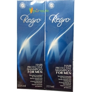 Regro Hair Protective Shampoo for Men แชมพูป้องกันผมร่วง สำหรับสุภาพบุรุษ 225ml. x 2 ขวด