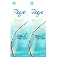 Regro Hair Protective Shampoo for Lady แชมพูป้องกันผมร่วง สำหรับสุภาพสตรี 225ml. x 2 ขวด