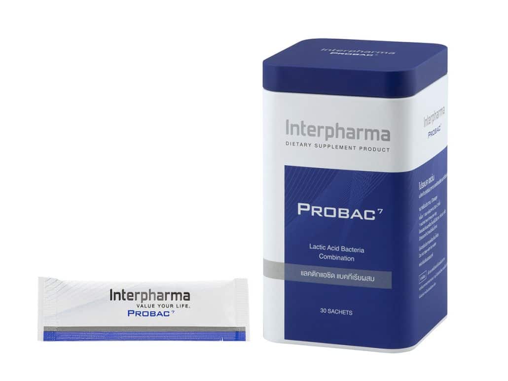 Probac7 กล่องละ 30 ซอง โปรแบคเซเว่น Total Synbiotic