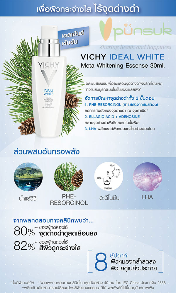 Vichy Ideal White Meta Whitening Essence 30ml