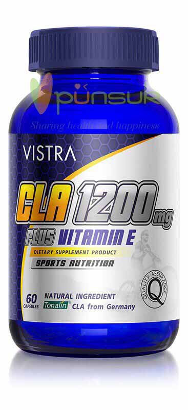 Vistra CLA 1200mg Plus VitaminE (60 Capsules)